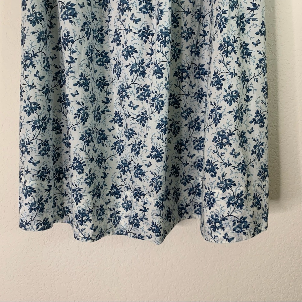 Doen Light Blue Floral Mini Dress - Picture 3 of 11